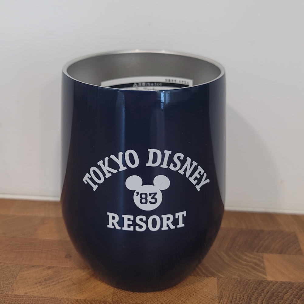 Tokyo Disney Resort Stainless Steel Tumbler – Mickey Mouse “83” Logo